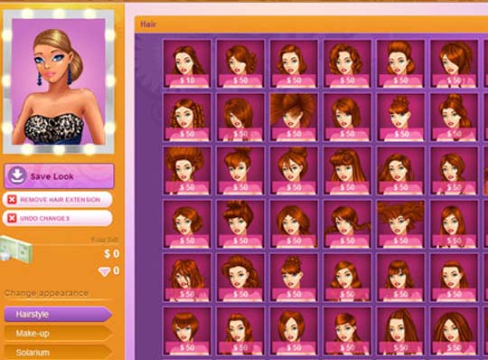 Lady Popular - Több felhasználó - Online játékok - Kmiklósi honlapja